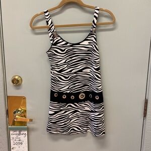 Erfay Zebra Stripe Tank Top - S/Med
